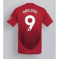 Manchester United Rasmus Hojlund #9 Replika Hemmatröja 2024-25 Kortärmad